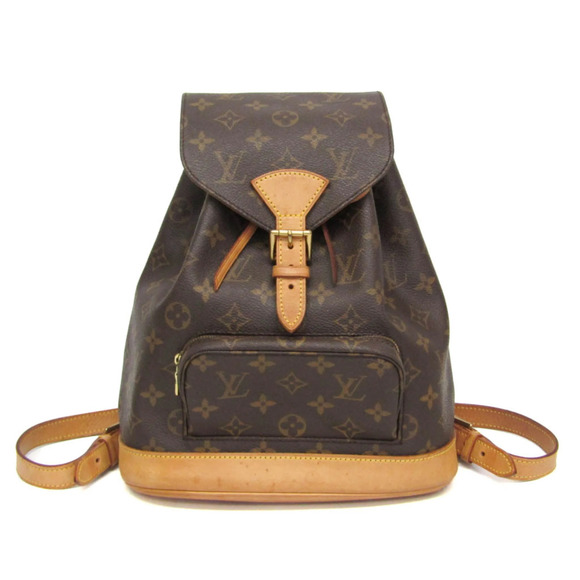 LOUIS VUITTON Authentic Brown Monogram Backpack main image 12
